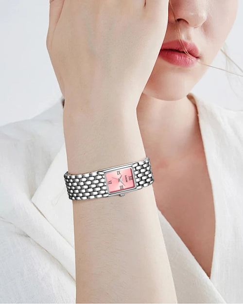 Montre Bracelet Carré design moderne et précision