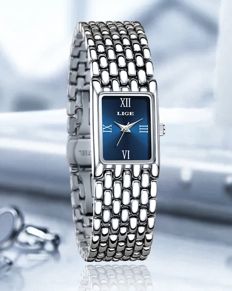 Montre-Bracelet Carrée Quartz Précis